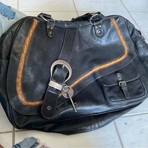 Authentic Christian Dior saddle bag